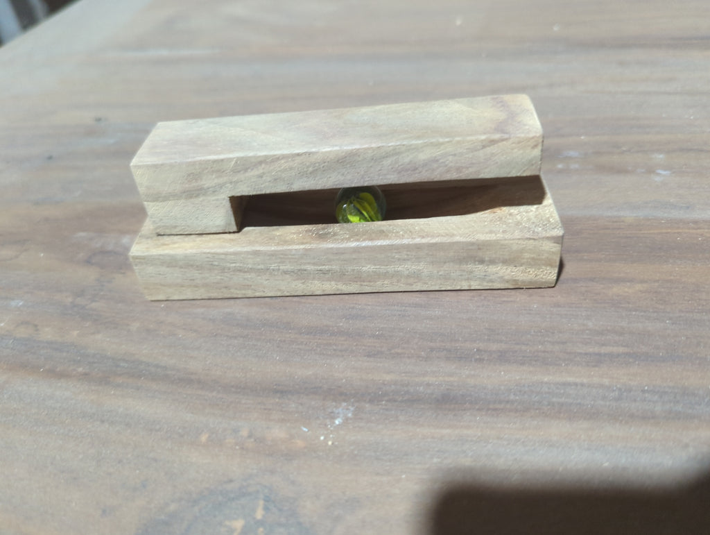 Handmade Sheesham Wood Towel Hanger | Self-Adhesive Wall Mounted Towel Holder